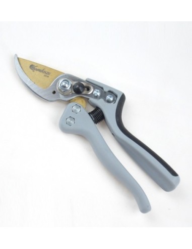 TIJERA 1 MANO KM1 FORCE TITANIO M. PLASTICO GRIS