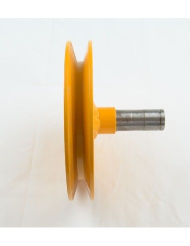 POLEA ANTERIOR ACERO 140 MM EJE 20 MM