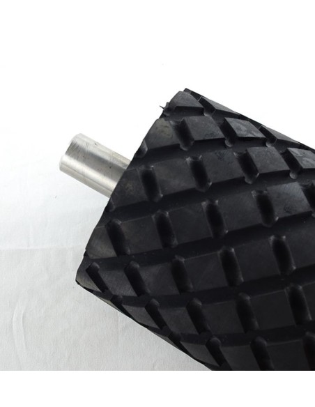 RODILLO ABOMBADO TRACCION ESTRIADO 250MM