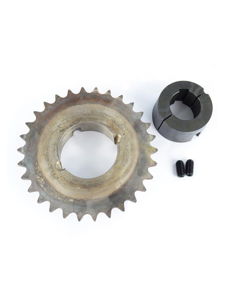 PINON Z-30 3/4" TRATADO Y TAPER EJE 45MM PINON Z-30 3/4" TRATADO Y TAPER EJE 45MM