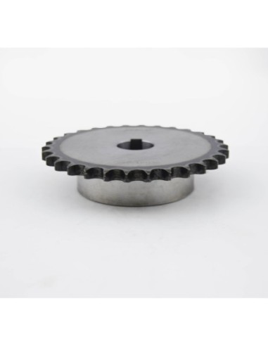 PINON Z-30 1/2" TEMPLADO EJE 25 CHAVETERO