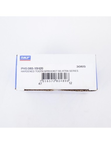 PINON Z-20 1/2" TEMPLADO EJE 25 CHAVETERO