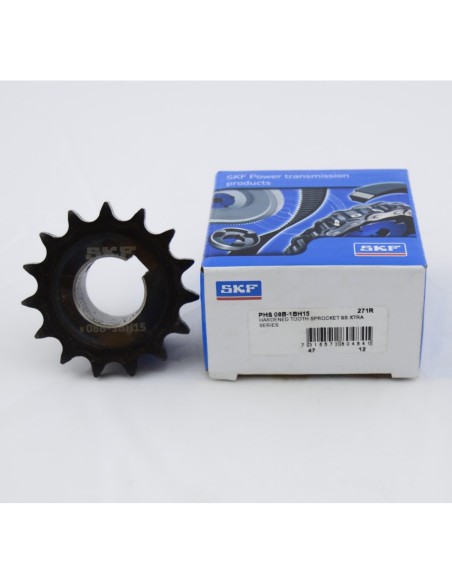 PINON Z-15 1/2" TEMPLADO EJE 25 CHAVETERO