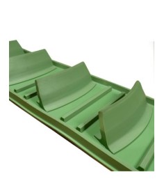 TAPIS CONVOYEUR GREGOIRE VERT 320 X11M + AGRAFFE. 2