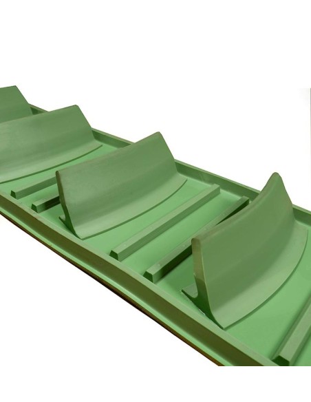 BANDA TRANSP GREGOIRE VERDE 320 X11M + GRAPA Lacruz