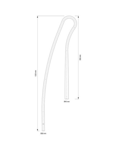 SACUDIDOR 28 MM PARA G140 OLIVO
