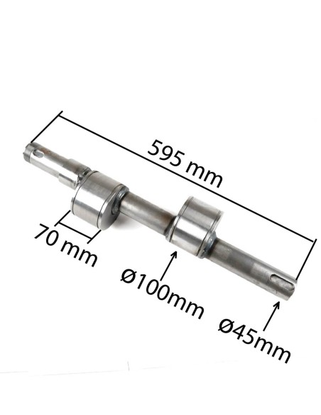 ARBRE EXCENTRIQUE GREGOIRE45MM AXE