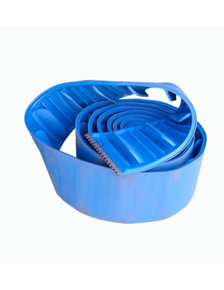 TAPIS CONVOYEUR BLEUE 320 X11M + AGRAFE.