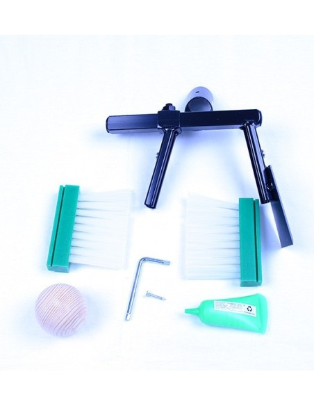 DESBROTADOR MANUAL CON CEPILLOS