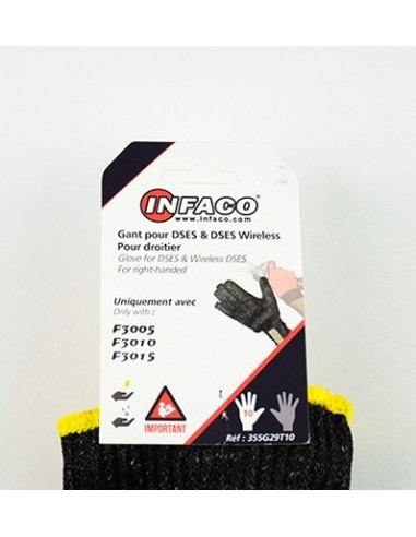 GUANTES IZQ SEGURIDAD DSES IZQ NUEVO T-10 PARA DIESTROS