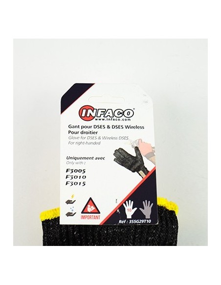 GUANTES IZQ SEGURIDAD DSES IZQ NUEVO T-10 PARA DIESTROS