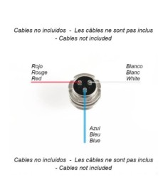 CONNECTEUR 3 PINS MÂLE F3005