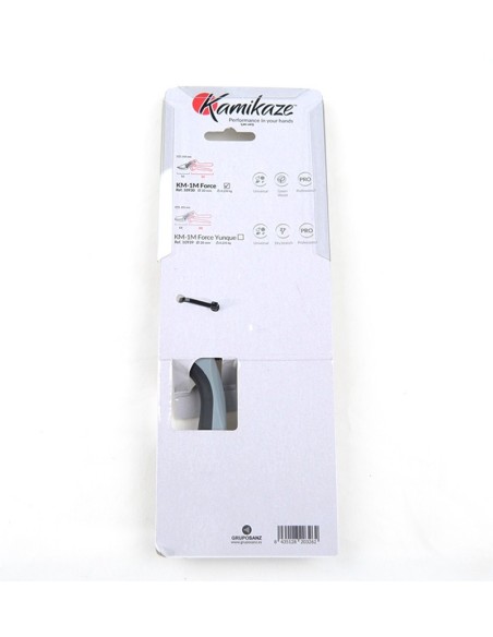 TIJERA 1 MANO KM1 FORCE TITANIO M. PLASTICO GRIS