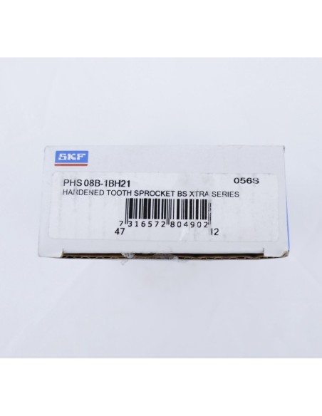 PINON Z-21 1/2" TEMPLADO EJE 25 CHAVETERO