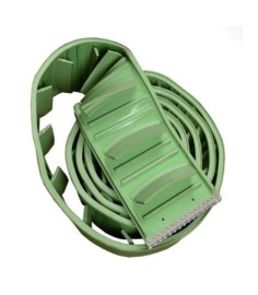 TAPIS CONVOYEUR VERT 320 X11M + AGRAFFE.