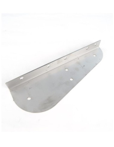 SOPORTE BISAGRA BABERO IZQUIERDO EN ACERO INOX