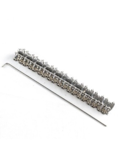 AGRAFE INOX 250 MLT DENTÉE